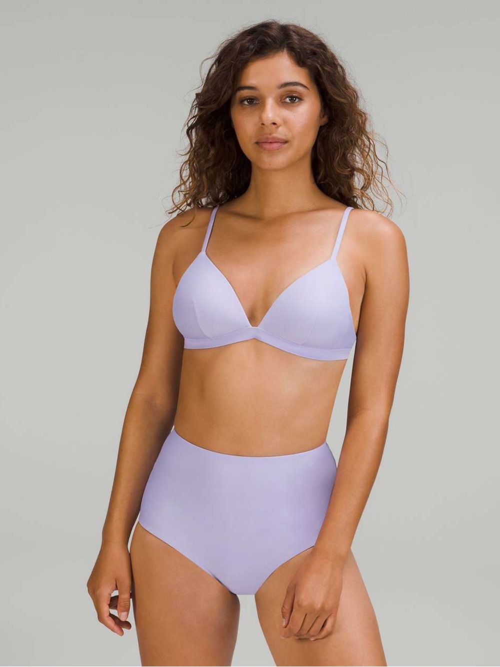 Lululemon Waterside Swim Top in Lilac